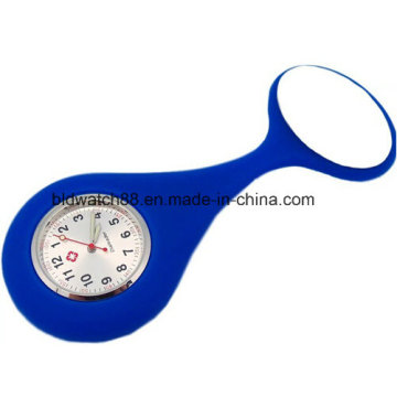 Waterproof Silicone Nurse Fob Watches Japan Movt